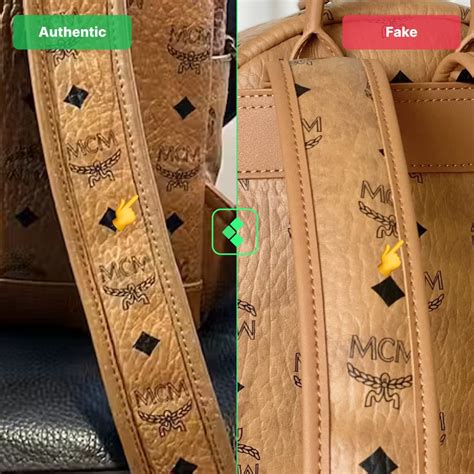 how to tell if an mcm bag is real|how to check for genuine mcm bags.